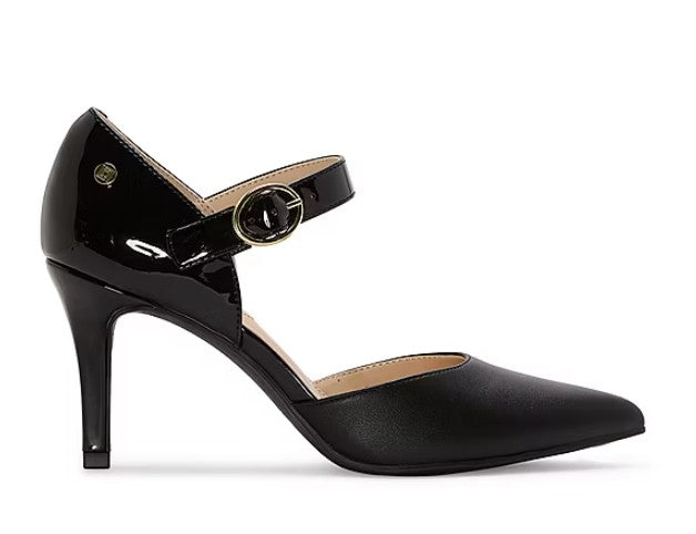 Liz Claiborne Kiara Women Size 6.5 M, Pointed Toe Stiletto Pumps. Black NO BOX