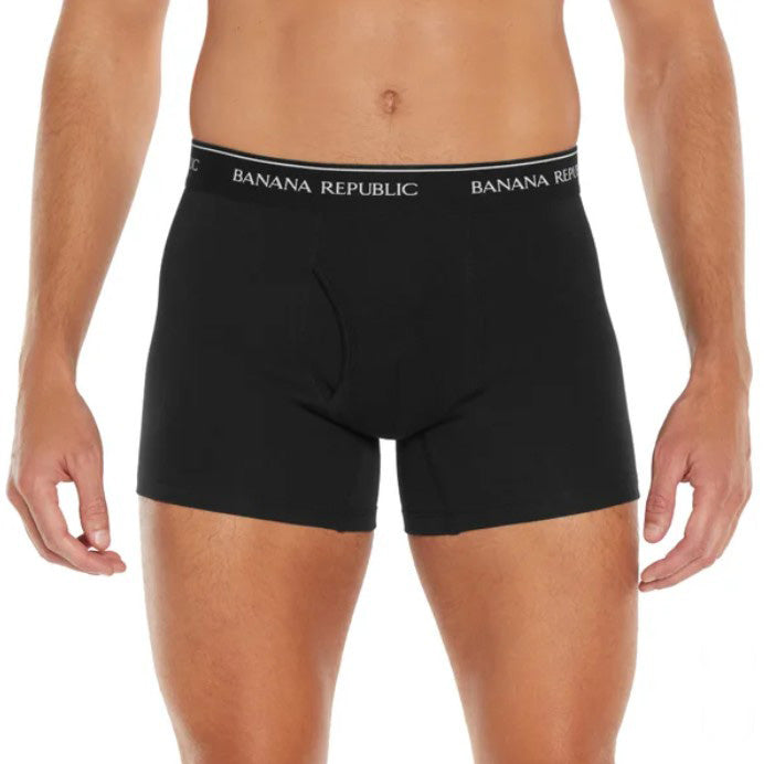 Banana Republic Men's Size XL (40-42) Boxer Briefs, 3-pack, Black
