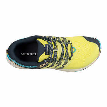 Merrell Ladies' Size 6.5 Antora 3 Athletic Sneaker Shoe, Yellow