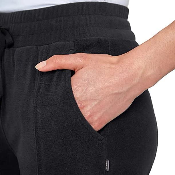 Mondetta Ladies' Size Small, Cozy Warm Jogger Pants, Black