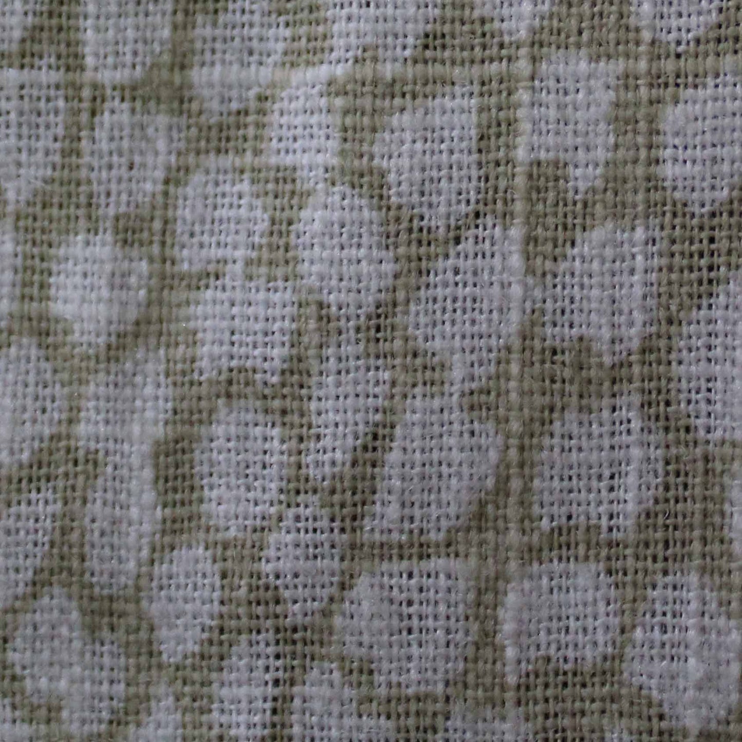 Nicole Miller Ladies' Size Small Linen Blend Dress, Beige/White Print