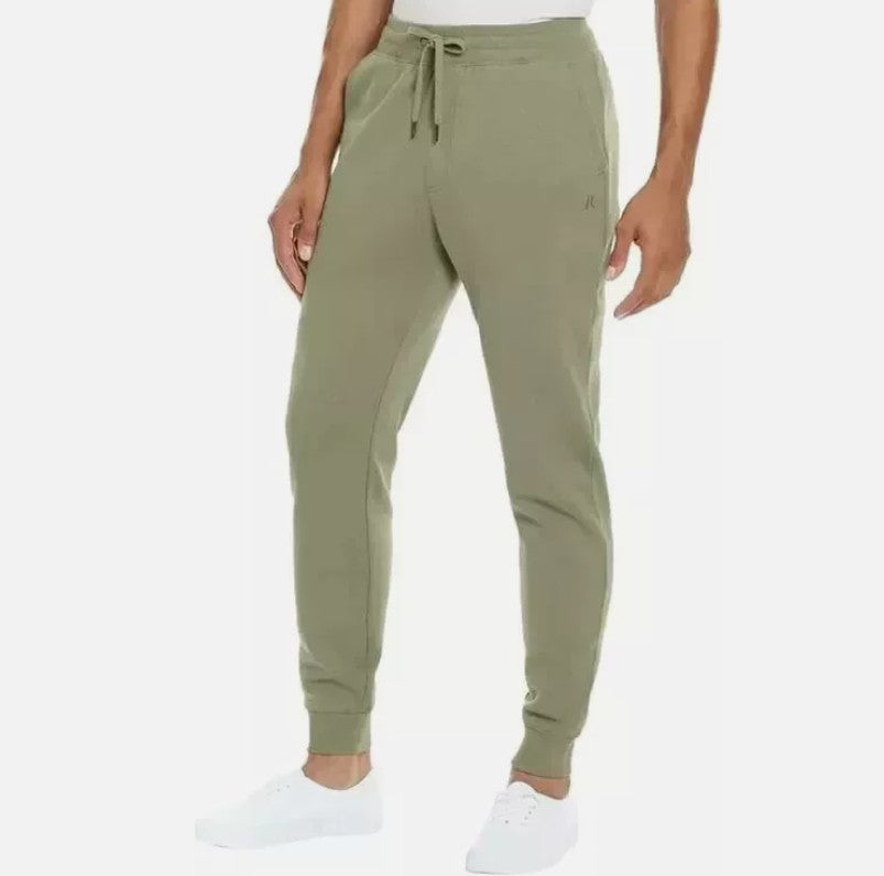 Hurley Men’s Size Small Fleece Joggers Pants Sweatpants, Green