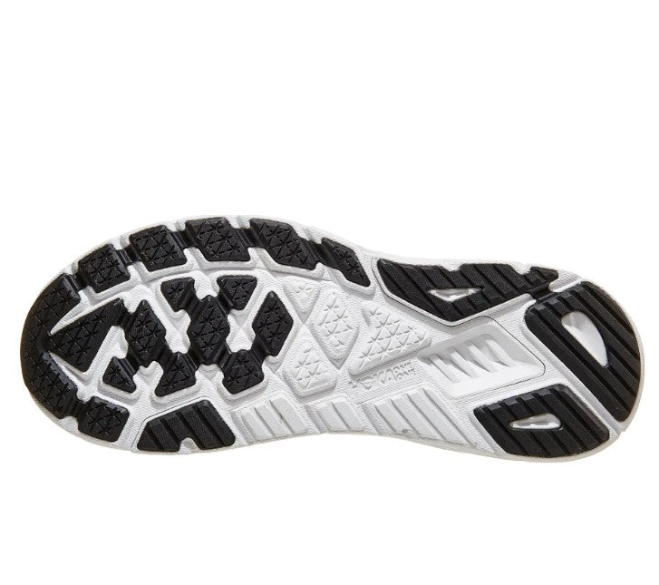 Hoka Men's Size 13 D, Arahi 7 Lace-up Shoes Sneakers, Blanc De Blanc/Steel Wool