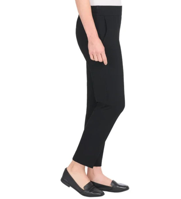 Hilary Radley Women's Size X-Small (2) Pull-On Ankle Pants, Black