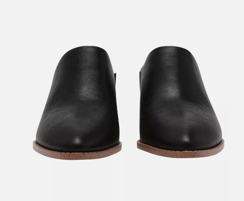 DV by Dolce Vita Ladies' Size 7.5 Heeled Mules Shoes, Black, New in Box