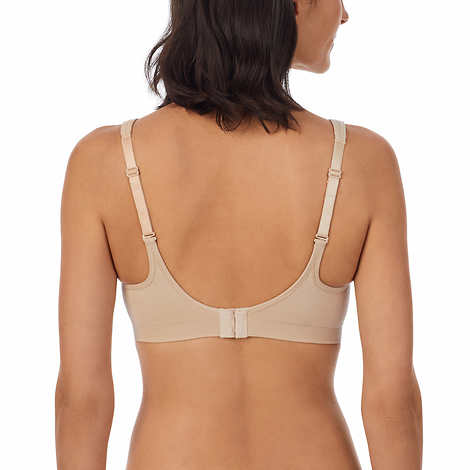 Carole Hochman Ladies' Size Medium, Wirefree Bra, 2-pack Black (1) Moonlight (1)