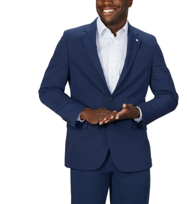 Nautica Men’s Size 44 Short Separates Suit Jacket, Active Stretch, Blue