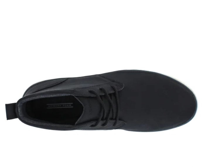 IZOD Palmer Men's Size 10, Lace-up Chukka Boots, Black, Customer Return