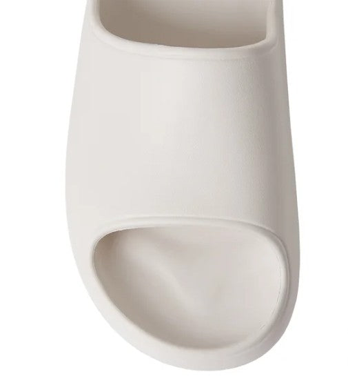 32 Degrees Unisex Size XL (W 11-12/ M 9-10) Cushion Slide Sandal, White, Grade A