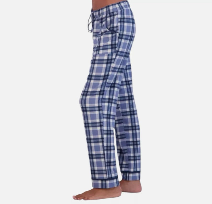 Lucky Brand Women's Size XXL (20-22) 2-Pack Pajama Lounge Pants, Blue Plaid