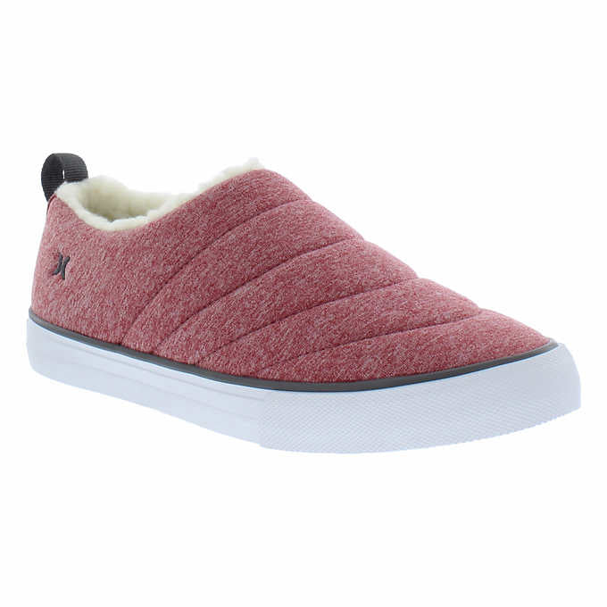 Hurley Arlo Puff Ladies' Size 7, Lined Clog Shoe, Pink, New Ships without Box