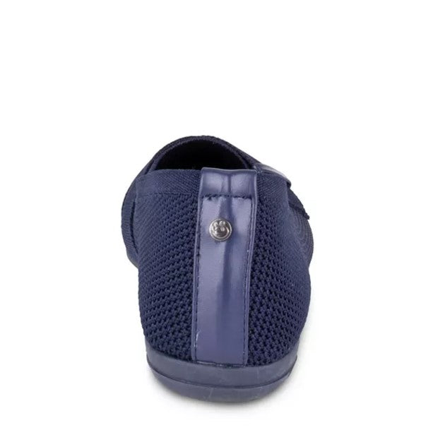 Gloria Vanderbilt Ladies' Size 10 Flats Slip-on Shoes, Navy New in Box