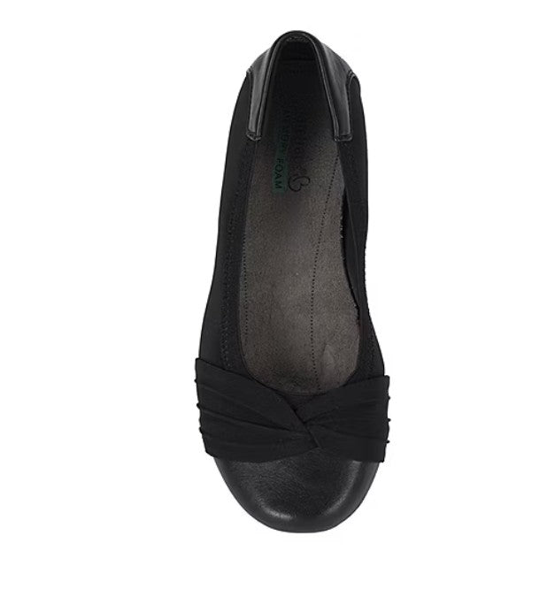 Baretraps Marcie Womens Size 8.5, Round Closed Toe Slip-On Shoes, Black, Grade A