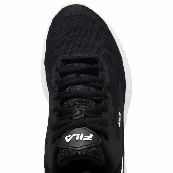 Fila Trazoros Ladies' Size 9, Lace-up Athletic Shoes, Black - White