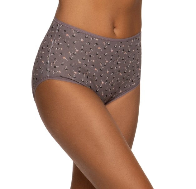 Felina 8-Pack Ladies' Size Medium, Cotton Stretch Brief Panties, Open Box