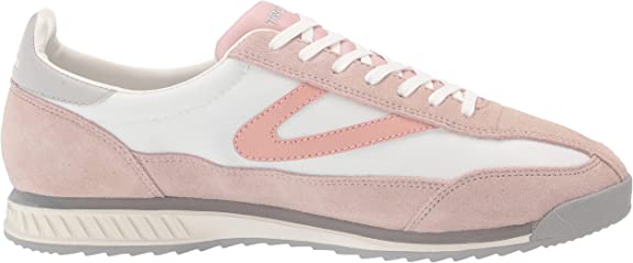 Tretorn Women's Size 9, Rawlins Retro Lace-up Sneaker, Blush, Grade A
