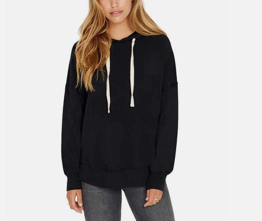 Buffalo Ladies' Size XL (16) Super Soft Hoodie with Side Pockets, Black