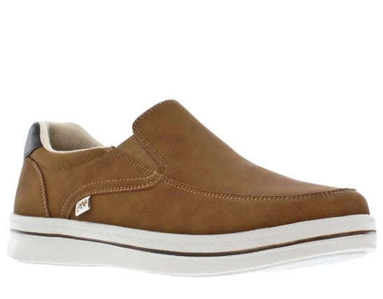 Izod Barlow Men's Size 9 Slip On Shoe, Brown, New (NO BOX)