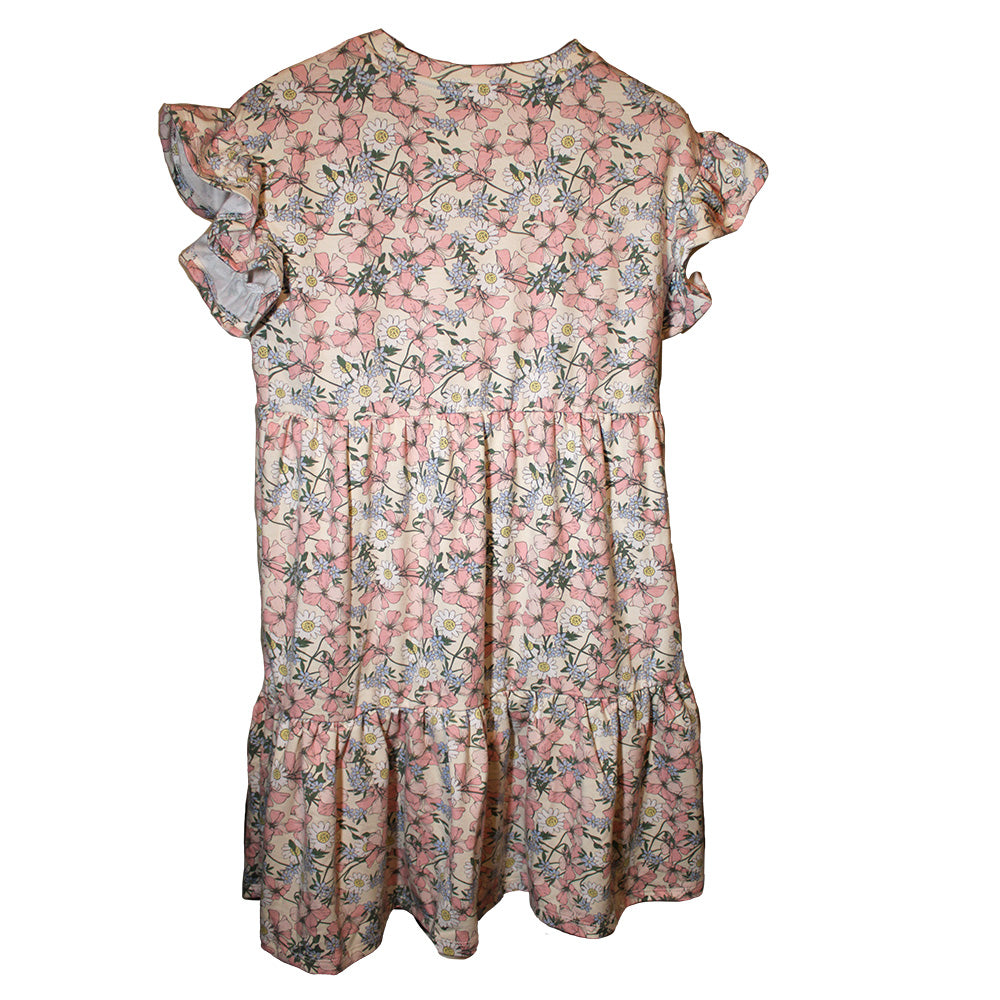 Steve Madden Youth Size Medium (10/12) Three-Tiered Panel Dresses, 2 PACK