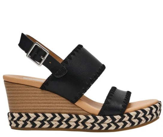 DV by Dolce Vita Ladies' Size 9.5 Wedge Heel Strap Sandals, Black