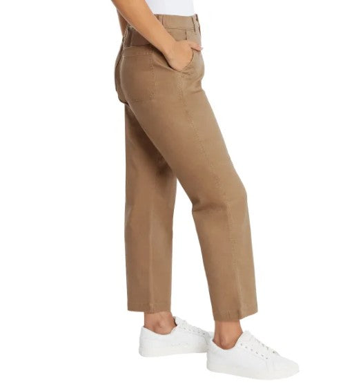 G.H. Bass & Co. Ladies' Size 10 Chino Pants Ankle Length, Brown