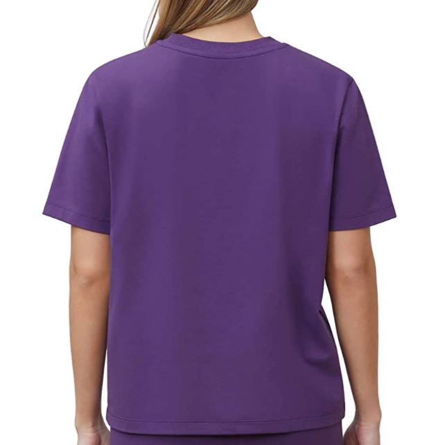 Fila Women's Size Small Short Sleeve Top T-Shirt Tee, Gothic Grape (Purple)