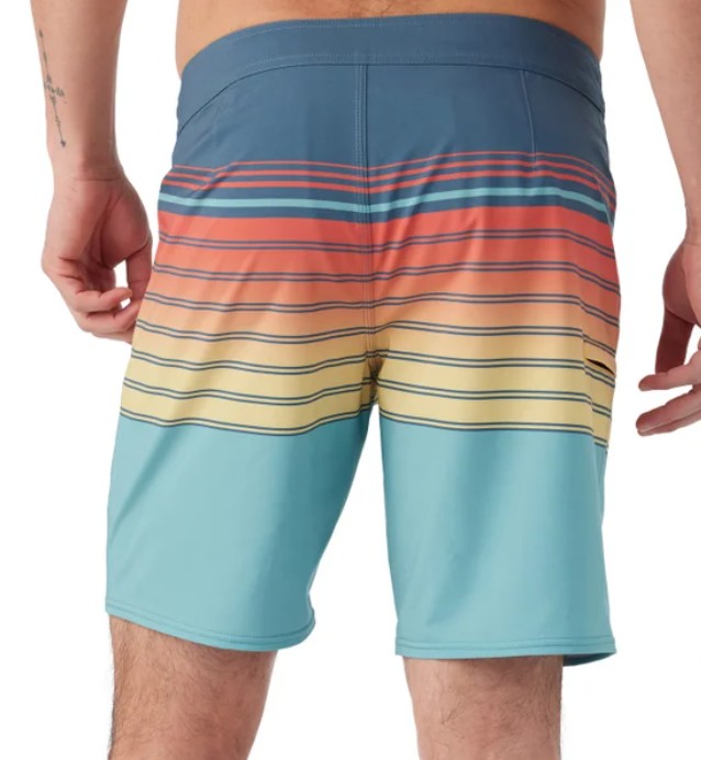 O'Neill Men's Size 34 Boardshorts 8 in. Swim Trunks, Multi