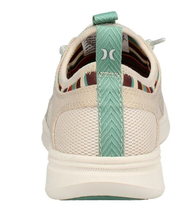 Hurley Ladies' Size 8.5 Castaic Bungee Shoes, Beige, New (NO BOX)