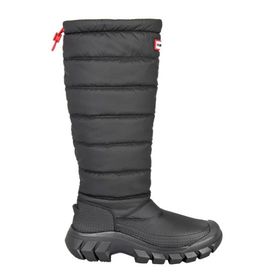 Hunter Ladies' Size 7 Intrepid Tall Snow Boots, Black, New in Box