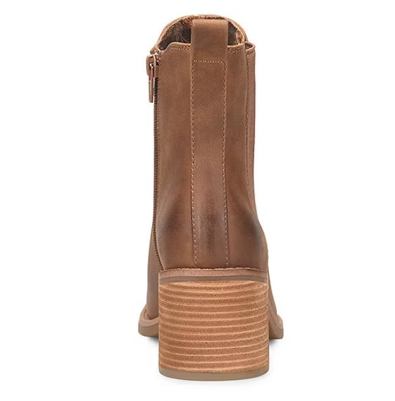 BOC by Born Womens Size 7 M, Finn Chelsea Side Zip Boots, Brown