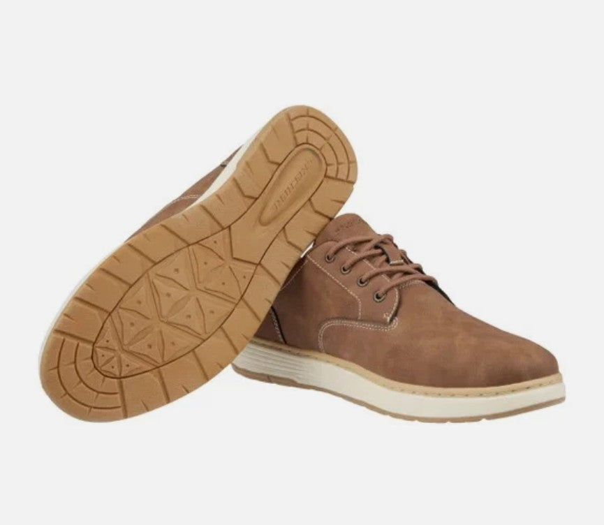 Skechers Men's Size 11 Lace-up Hands Free Swift Fit Casual Shoes, Brown