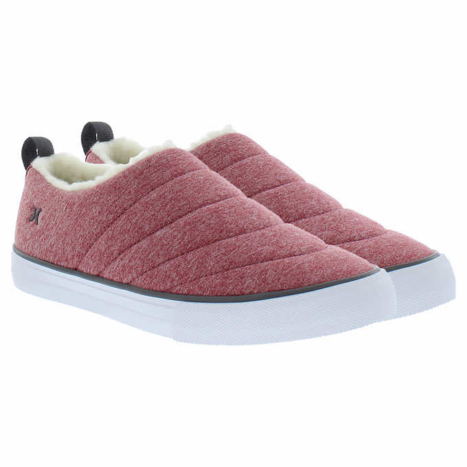 Hurley Arlo Puff Ladies' Size 7, Lined Clog Shoe, Pink, New Ships without Box