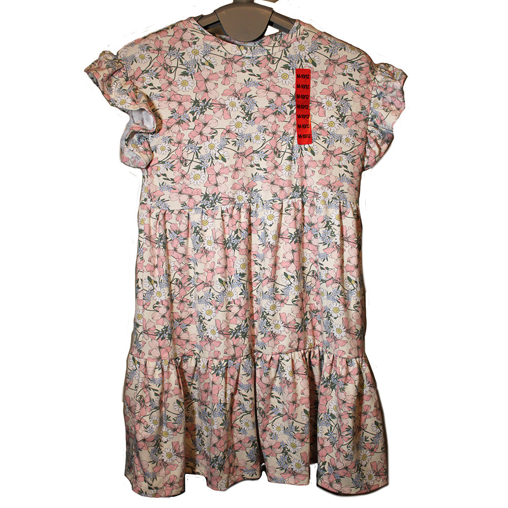 Steve Madden Youth Size Medium (10/12) Three-Tiered Panel Dresses, 2 PACK