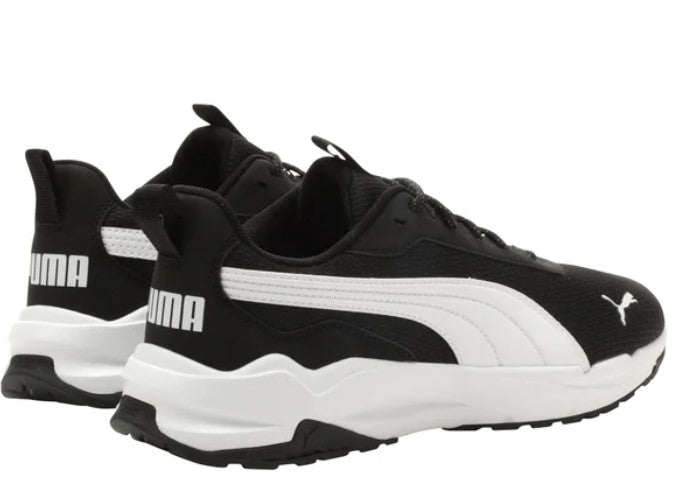 PUMA Men's Size 10 Zip C Sneakers Athletic Shoes, Black, Customer Return