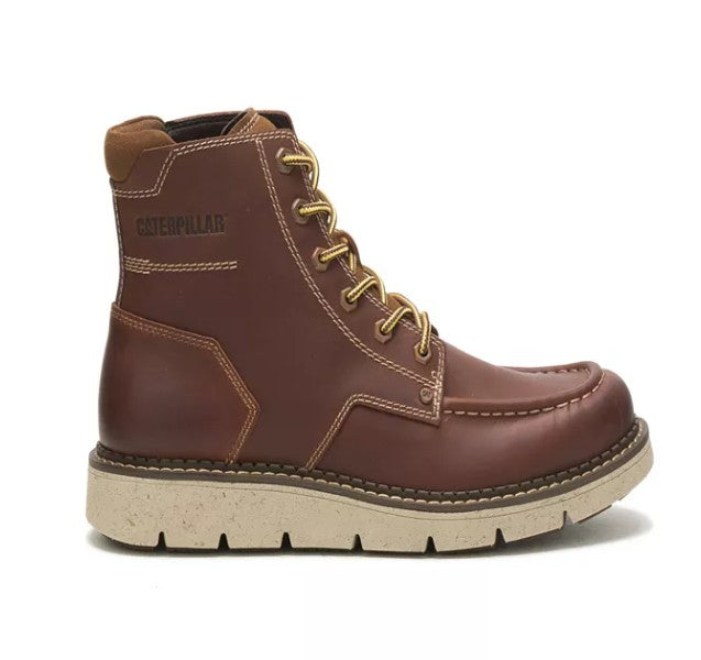 CAT Men's Size 11 M, Covert Leather Lace-up Boots, Brown P725361