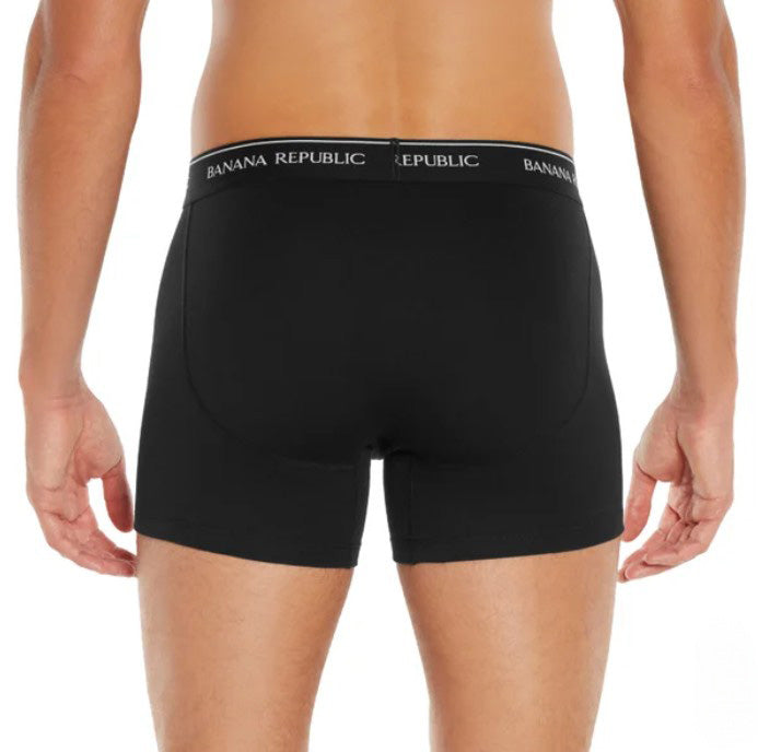Banana Republic Men's Size XL (40-42) Boxer Briefs, 3-pack, Black