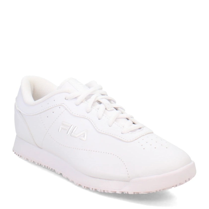 Fila Ladies' Size 10, Memory Foam Viable SR Work Shoes, White, New (NO BOX)