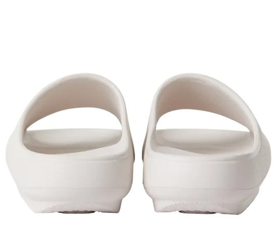 32 Degrees Unisex Size XL (W 11-12/ M 9-10) Cushion Slide Sandal, White, Grade A