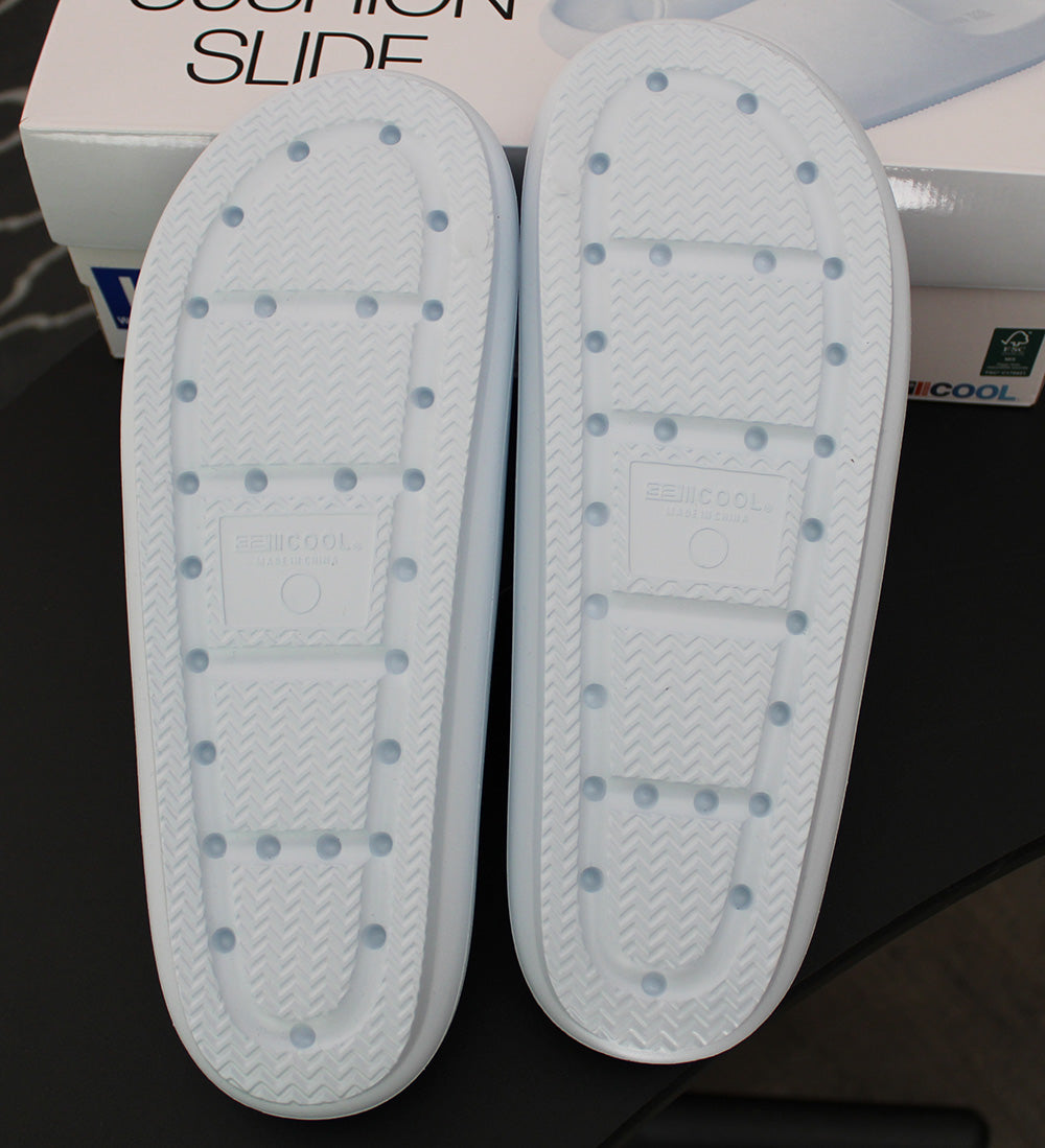 32 Degrees Unisex Size Small (W6-7/M4-5) Cushion Slide Sandal, Blue