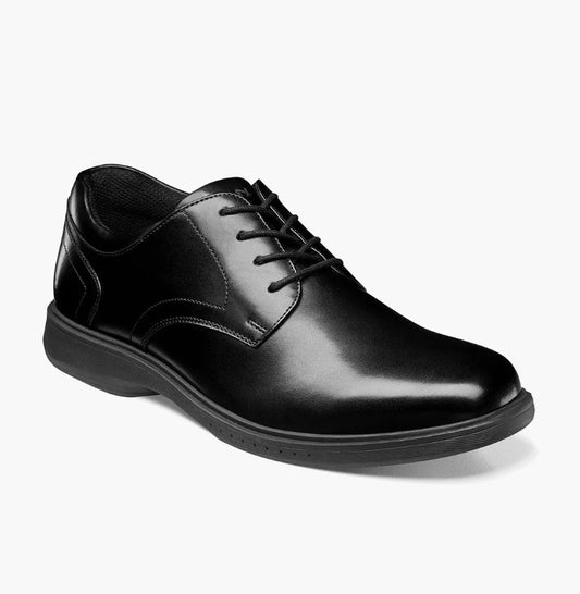 Nunn Bush Men's Size 9 M, KORE Pro PT Slip Resistant Oxford Dress Shoes, Black