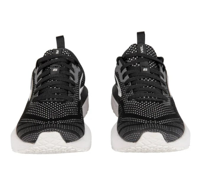 Brooks Women's Size 6.5 Revel 6 Athletic Shoes, Black (Black/Blackened Pearl/White)