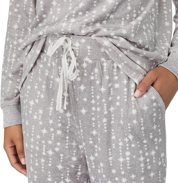 Nautica Ladies' Size 2X (22W-24W), 2-PC Sleepwear Pajama Set, Gray