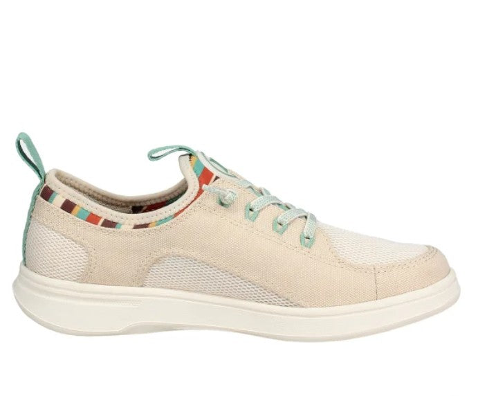 Hurley Ladies' Size 8.5 Castaic Bungee Shoes, Beige, New (NO BOX)