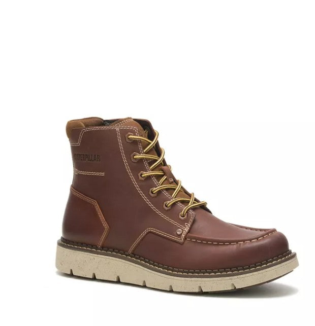 CAT Men's Size 11 M, Covert Leather Lace-up Boots, Brown P725361