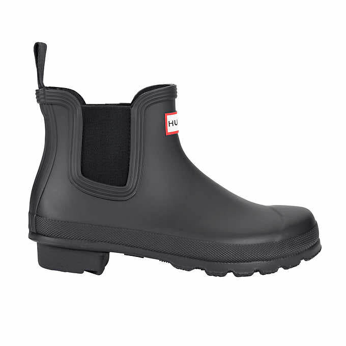 Hunter Ladies' Size 9, Original Insulated Chelsea Rain Boot, Black, New in Box