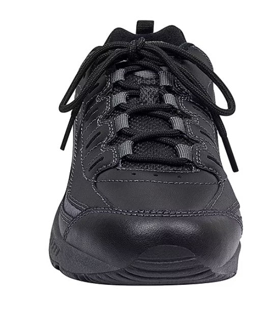 Easy Spirit Roadrunner Women's Size 7 M, Lace-up Comfort Sneakers, Black, NO BOX