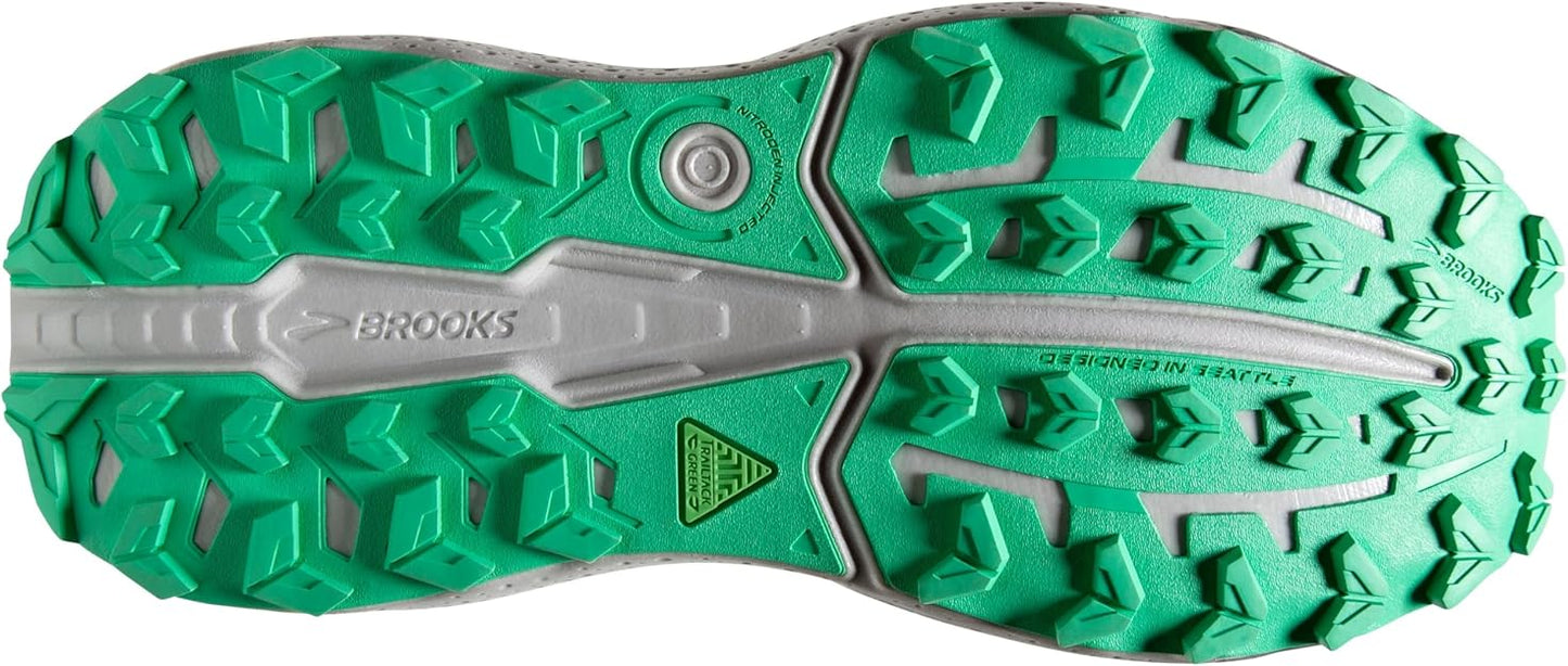 Brooks Men's Size 13 Caldera 7 Ultra Trail Shoe Sneaker, Yellow, New in box