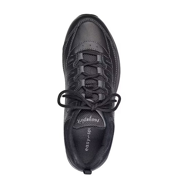 Easy Spirit Roadrunner Women's Size 7 M, Lace-up Comfort Sneakers, Black, NO BOX
