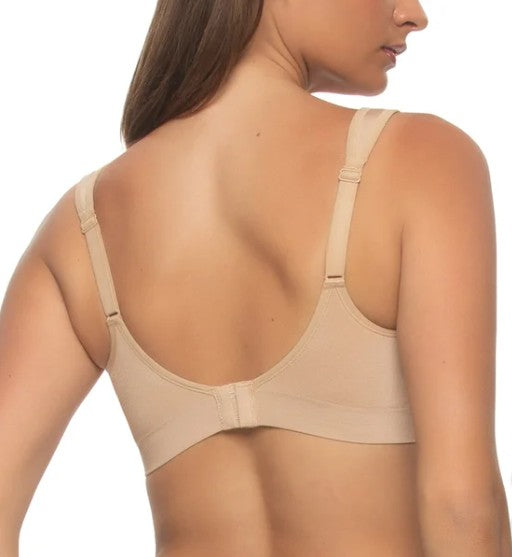 Felina Women's Size Medium Adaptive Cup Wire Free Bra, 2-pack, Open Box