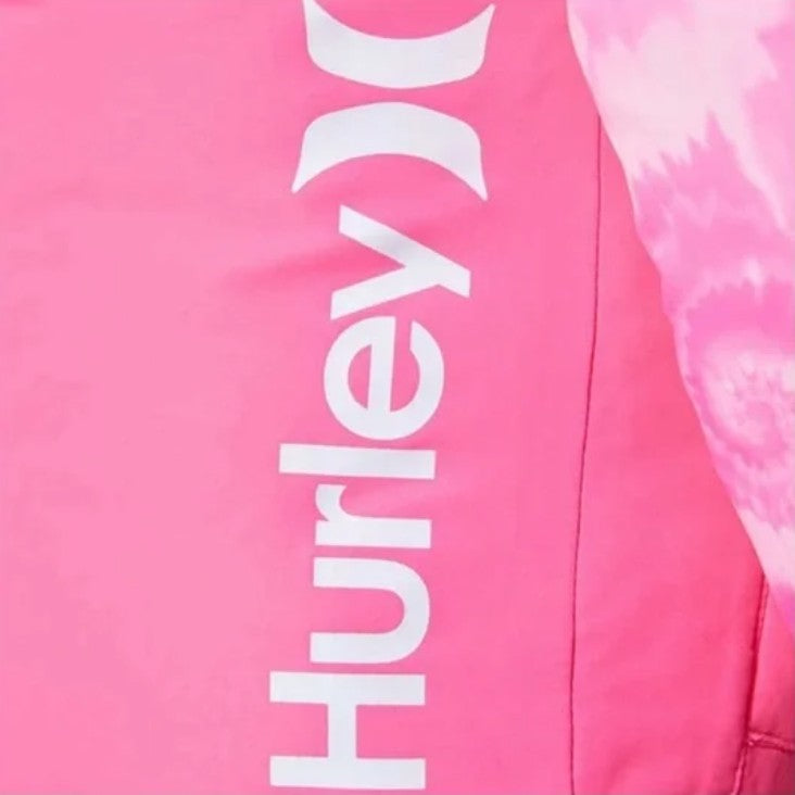 Hurley Youth Girls Size XS (5/6) Hooded Snow Jacket, Pink, NWOT